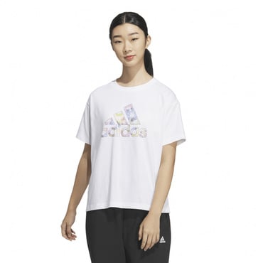 W FLOWER グラフィック Tシャツ1