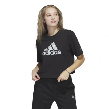 ADIDAS×MARIMEKKO クロップ Tシャツ