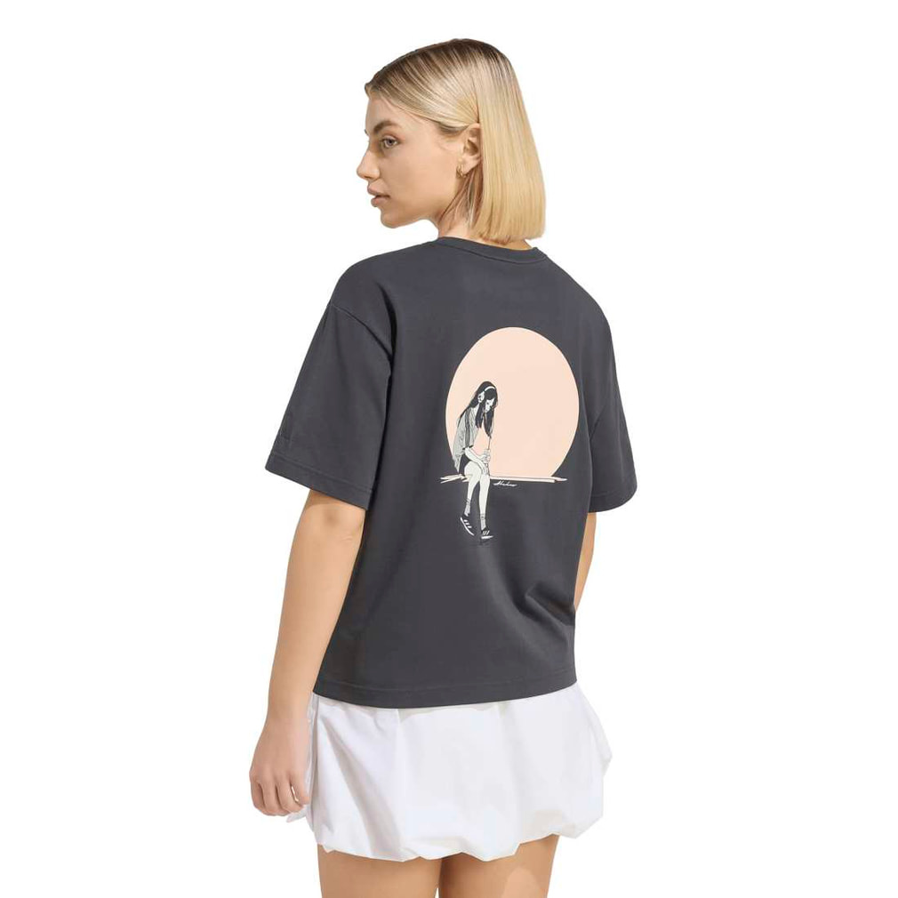 アディダス レディース 半袖 Tシャツ アニメ グラフィック サマーT