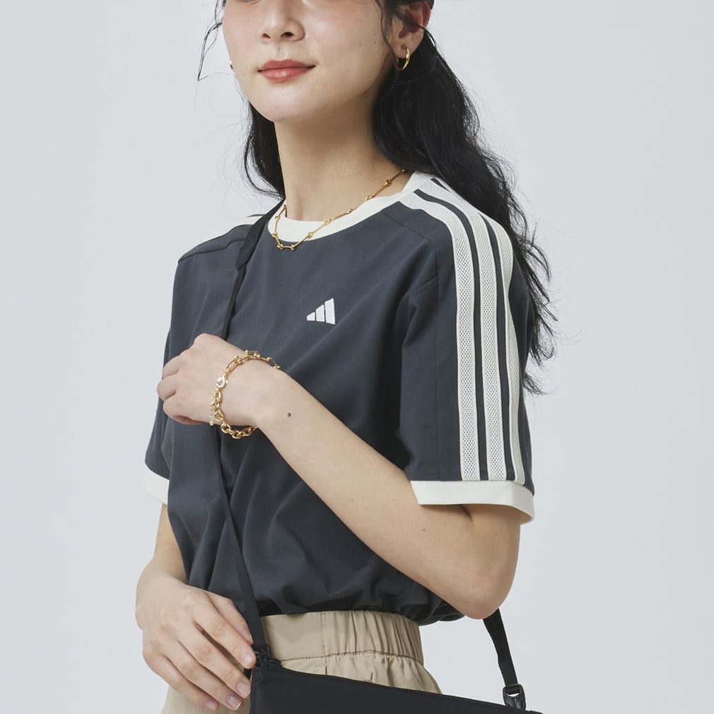 アディダス レディース PRISM COLLECTION 半袖Tシャツ OGP64 KM2403