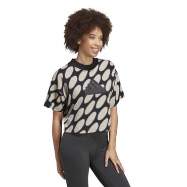 ADIDAS×MARIMEKKO フューチャーアイコン スリーストライプス 半袖 Tシャツ