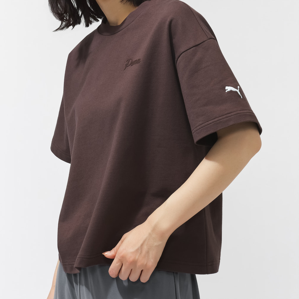 ESS ELEVATED MX ベビーテリー Tシャツ TR(チョコレート-S)