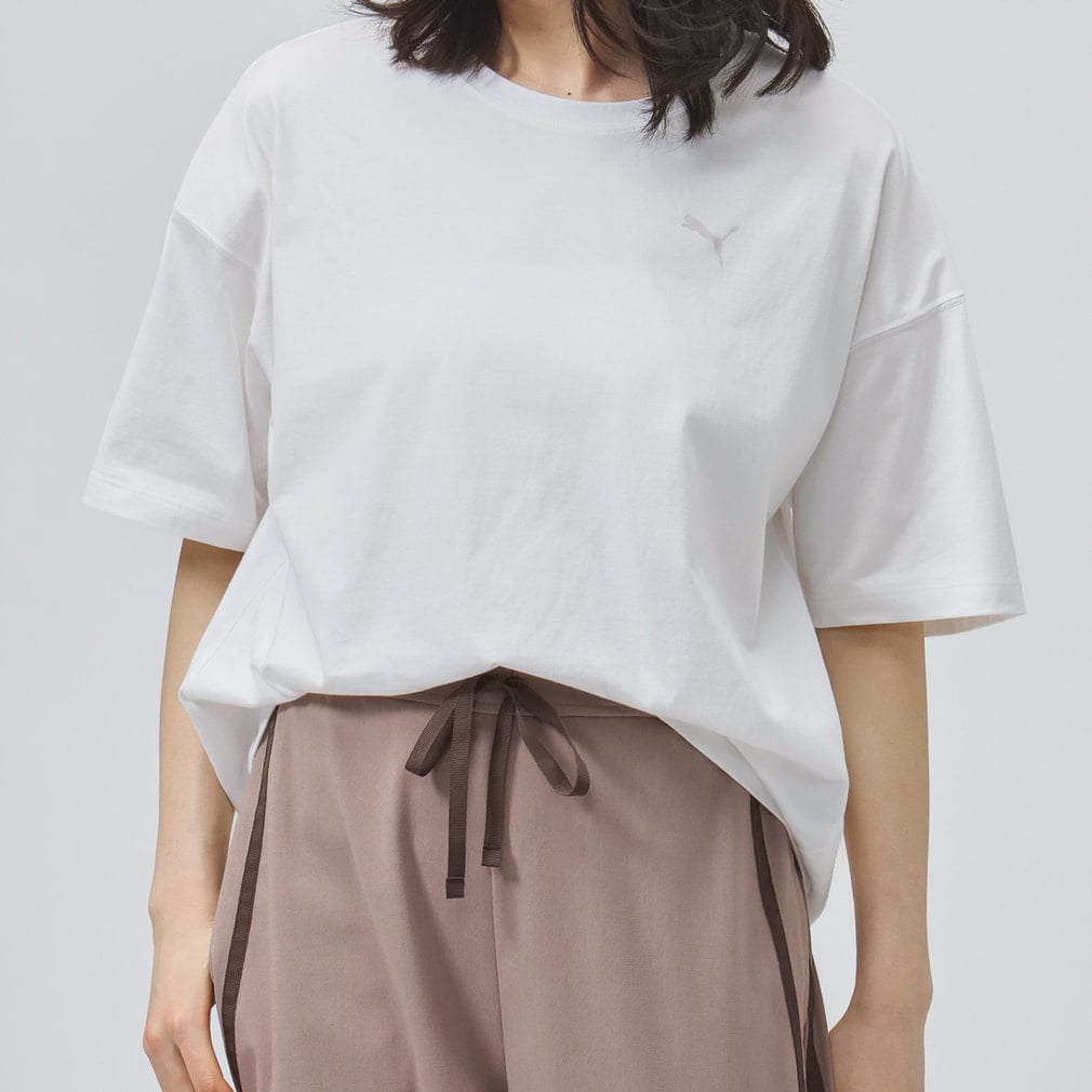 プーマ レディース 半袖 Tシャツ ESS ELEVATED クール コクーン SS T