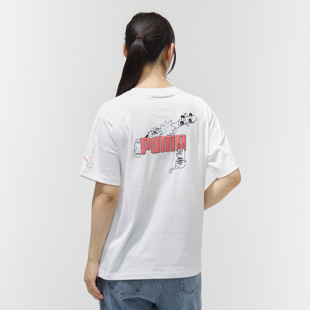 プーマ レディース 半袖 Tシャツ ANIMAL GRAPHIC TEE 638082 スポーツ