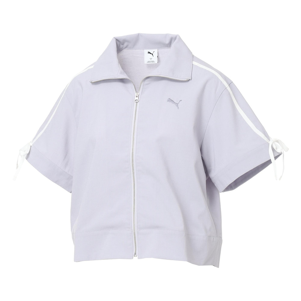 リネンミックスマテリアル SS JKT(ペールブルー-S)