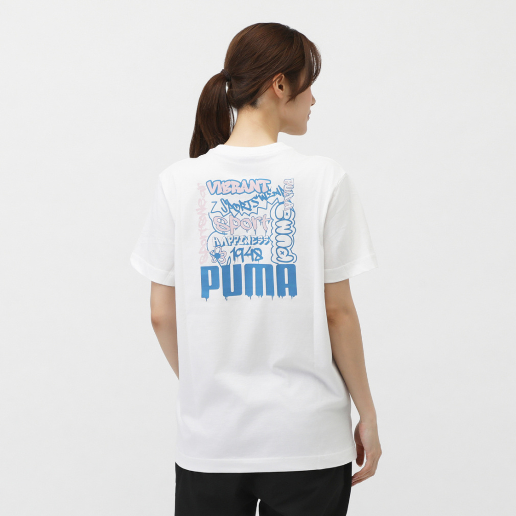 naptime. バックプリントTシャツ　ホワイト M tシャツ 「83」SAMURAI/バックプリント/メンズ/レディース
