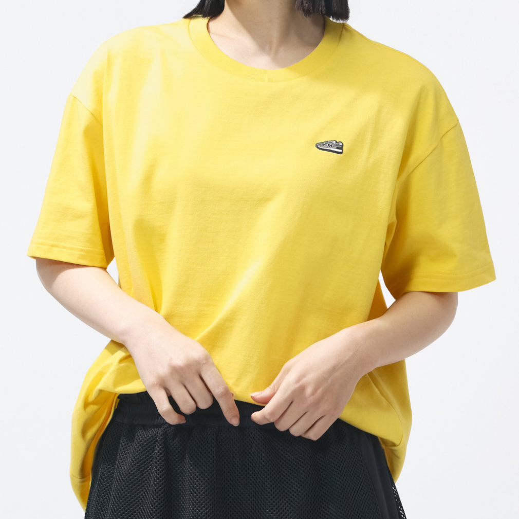 ニューバランス THE CITY レディース 半袖 Tシャツ シューパッチT