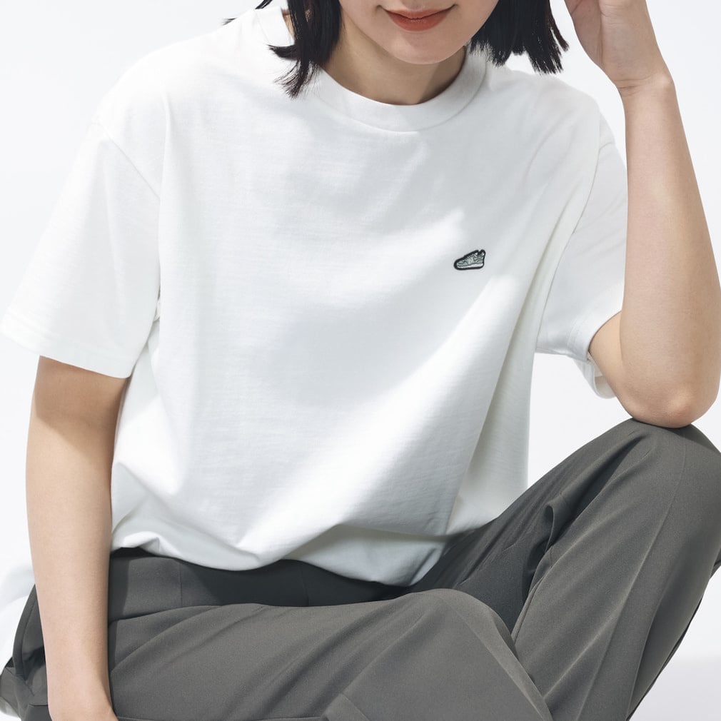 ニューバランス THE CITY レディース 半袖 Tシャツ シューパッチ