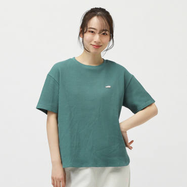 ブラミンク　ワッフルショートスリーブ　Tシャツ コットンワッフルショートスリーブ | BLAMINK (Women