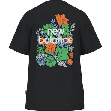 ショートスリーブTシャツ フラワー オーバーサイズド