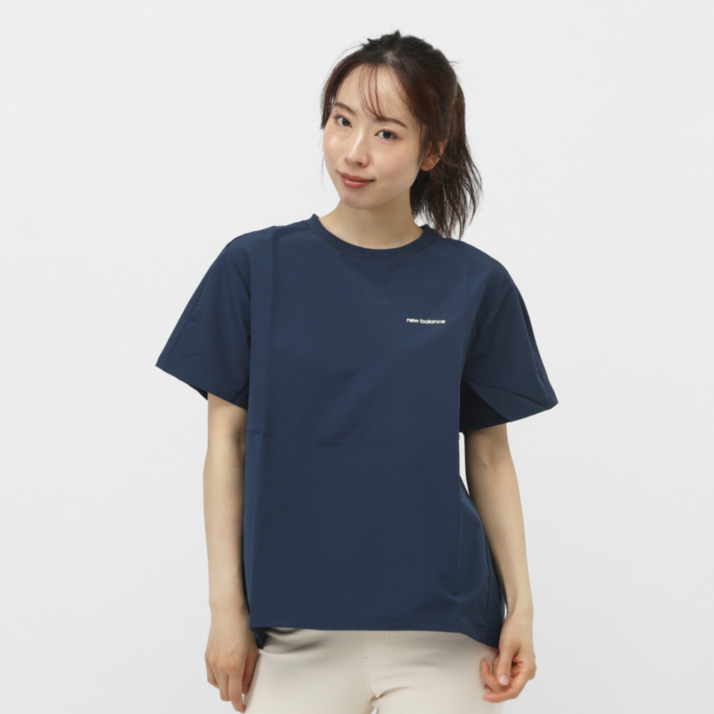 ウーブンコンビプルオーバー ファンクション(ネイビー-M)