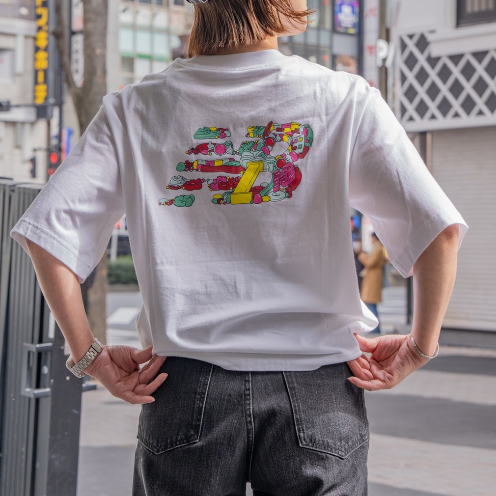 2019限定モデル　新品　レア　be my VLTN Tシャツ Black Marine x Kuromi x My Melody FISHING Tシャツ [全2色] – muta