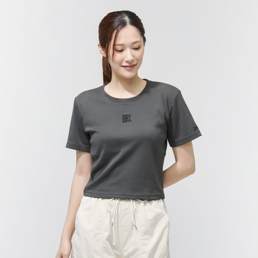 WS SS MINI TEE SQUARE LOGO CHA
