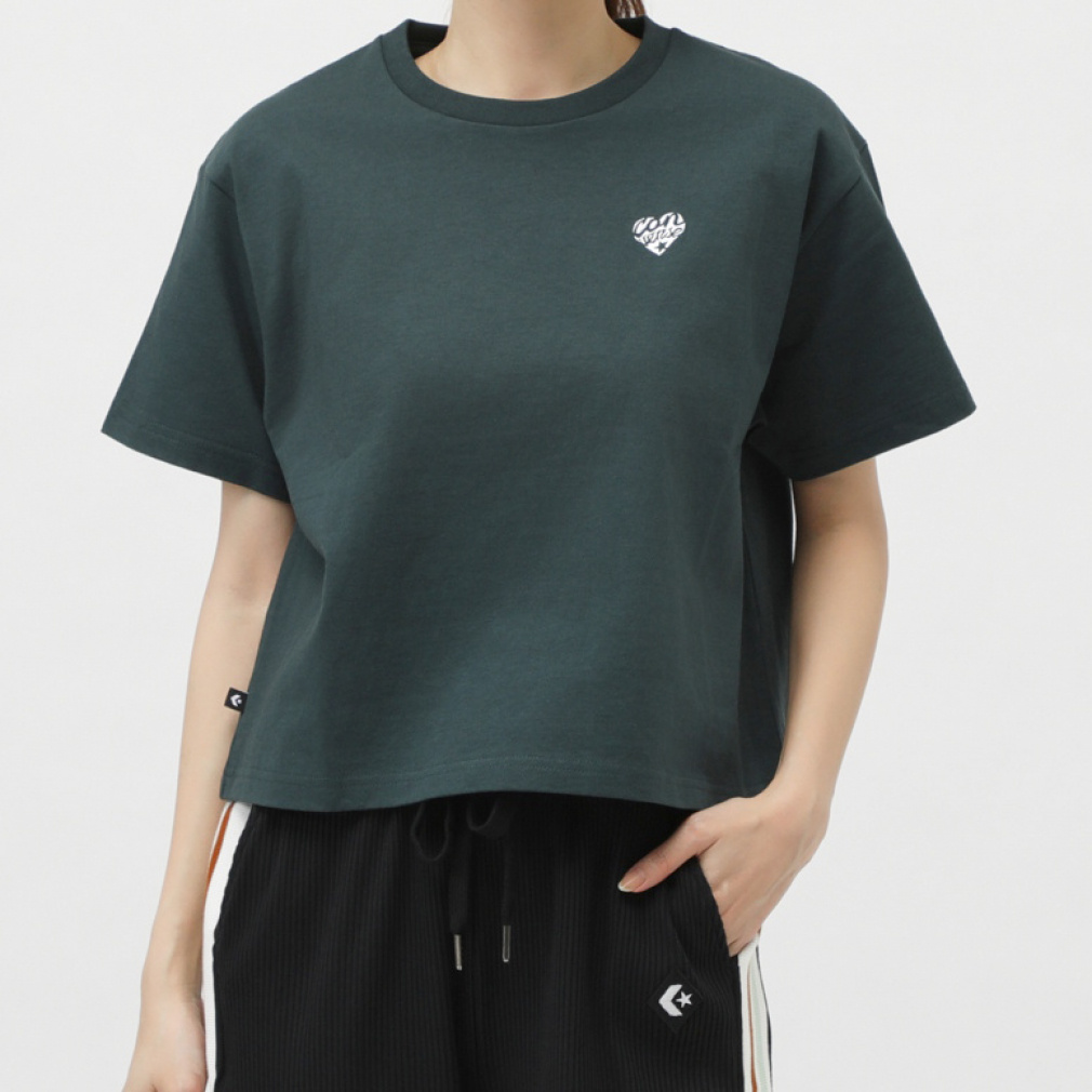 アルペン限定 AP ハート PT S/S Tシャツ(ディープグリン-S)