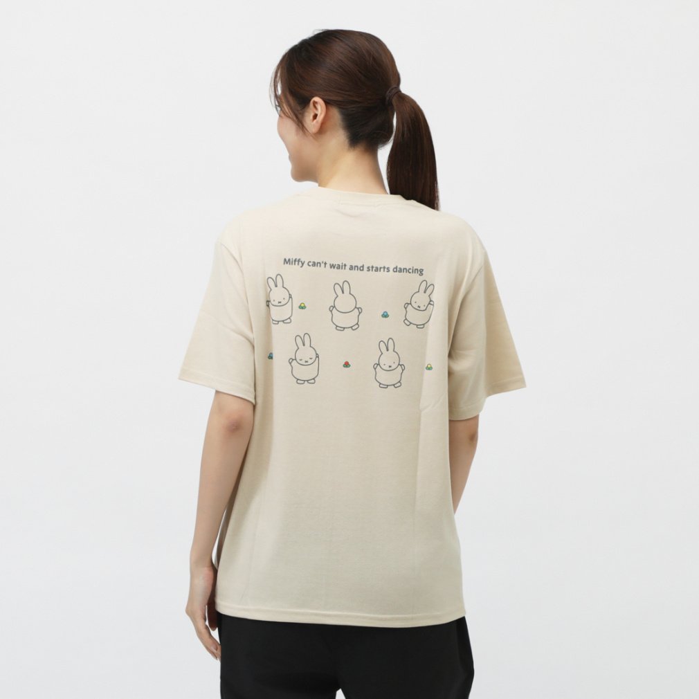 ミッフィー レディース 半袖 Tシャツ Miffy and Friends Tシャツ ALW-25195 スポーツウェア miffy