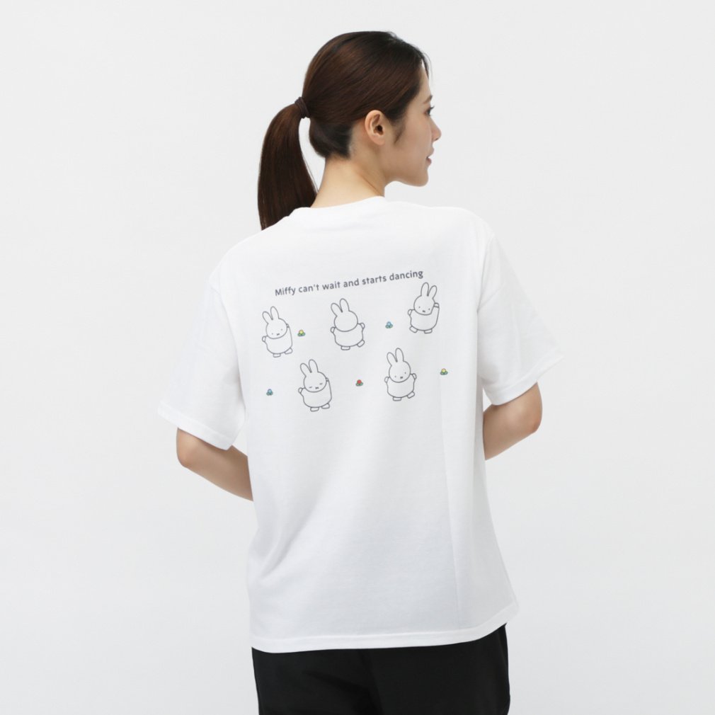 ミッフィー レディース 半袖 Tシャツ Miffy and Friends Tシャツ ALW-25195 スポーツウェア miffy