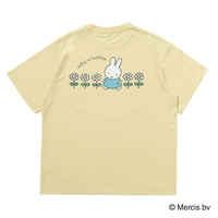 miffy バックグラフィックTシャツ(フラワー)