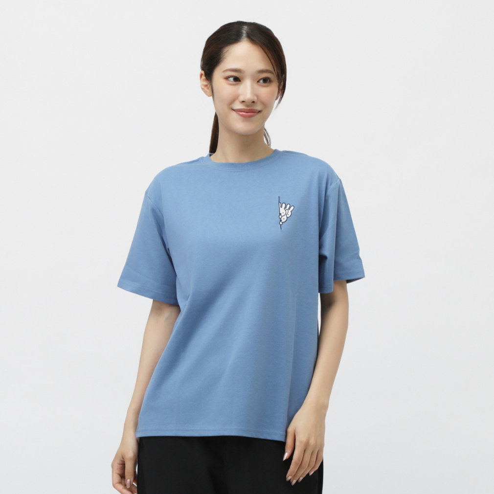 ミッフィー レディース 半袖 Tシャツ miffy 刺繍Tシャツ ALW-25196 スポーツウェア miffy