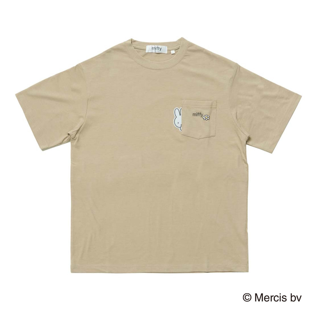 レディース 半袖Tシャツ miffy ポケットTシャツ ALW-26127｜Alpen
