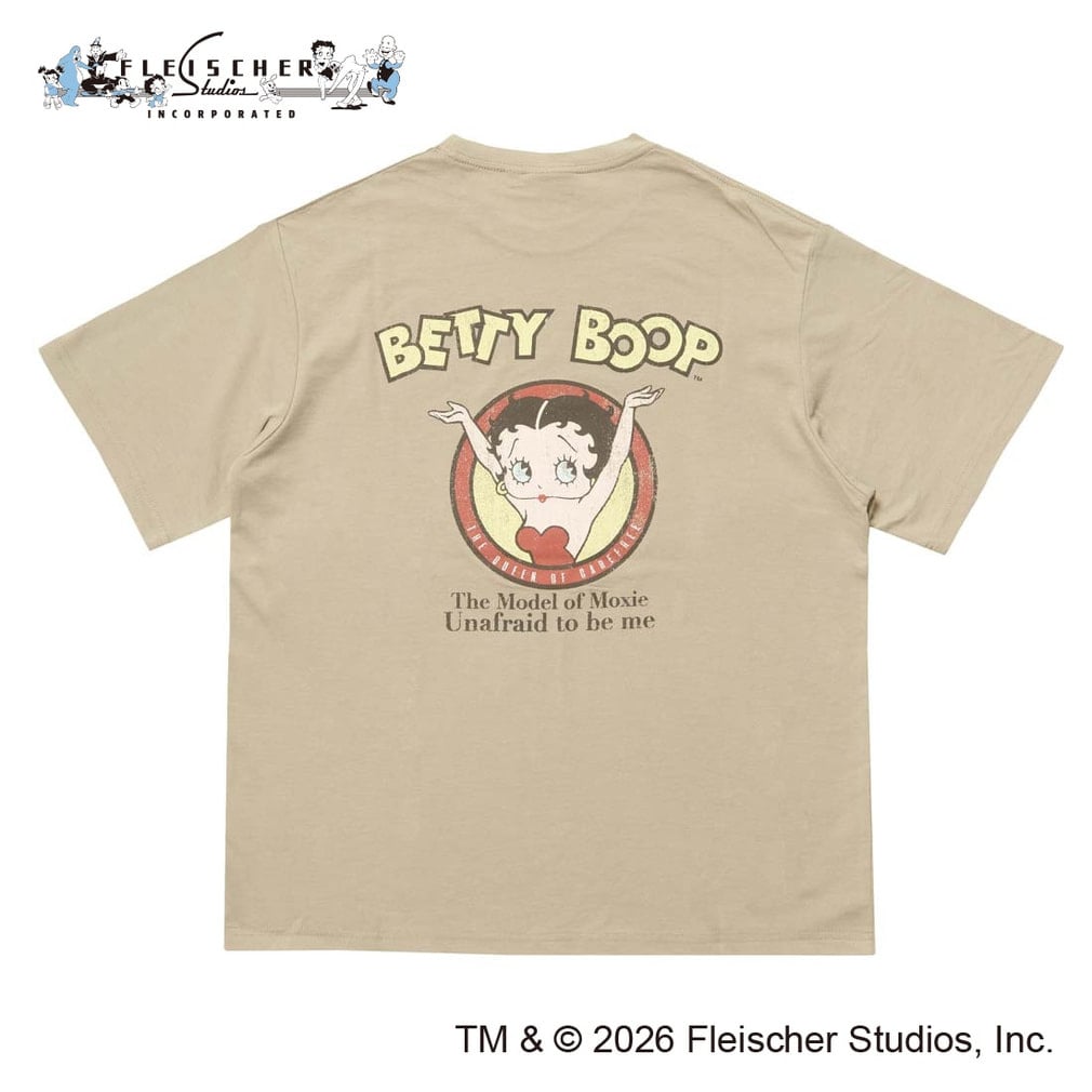 レディース 半袖Tシャツ ベティー ブープTM グラフィックTシャツ ALW