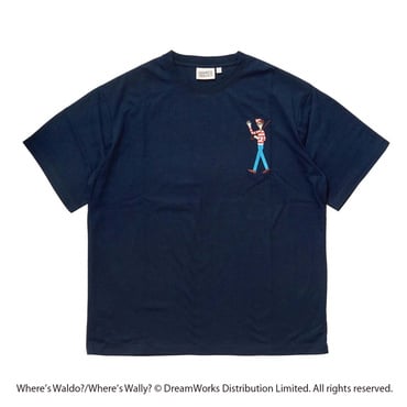 ウォーリーをさがせ！ フロントグラフィックTシャツ(ウォーリー・ウーフ)