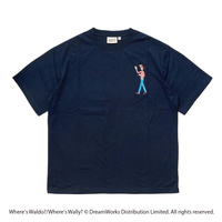 ウォーリーをさがせ！ フロントグラフィックTシャツ(ウォーリー・ウーフ)