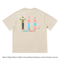 ウォーリーをさがせ！ バックグラフィックTシャツ(集合)