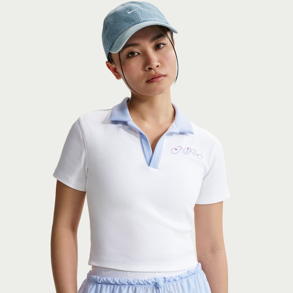 ナイキ レディース 半袖 ポロシャツ ウィメンズ NSW クロップS/S