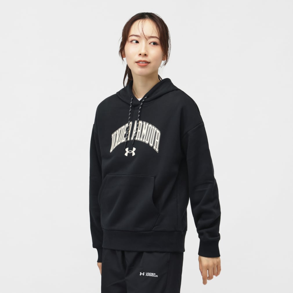 アンダーアーマー レディース スウェット パーカー UAライバルフリース