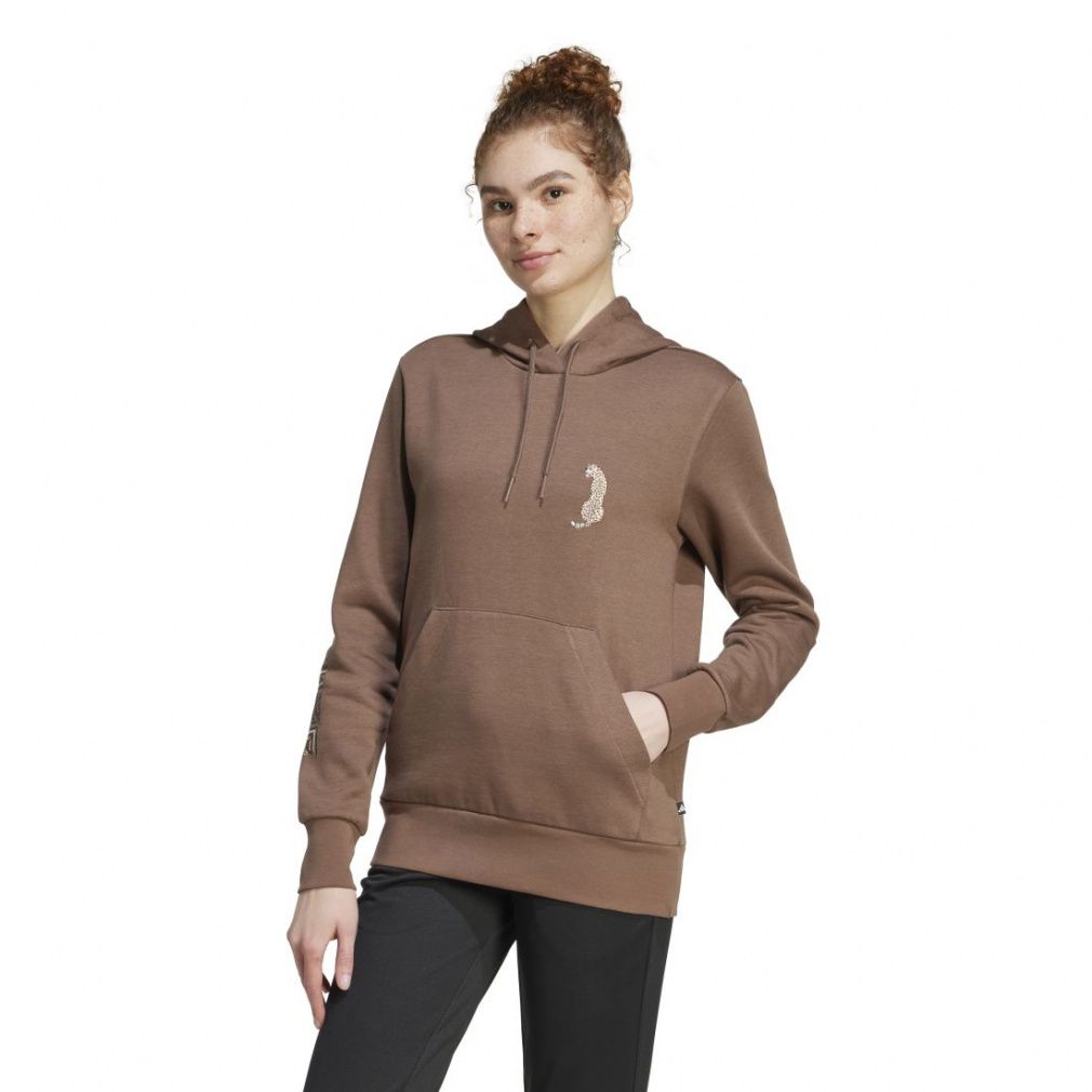 アディダス レディース スウェット パーカー アニマル グラフィック