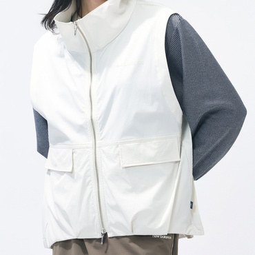 THE CITY ウーブンスタンドネックベスト