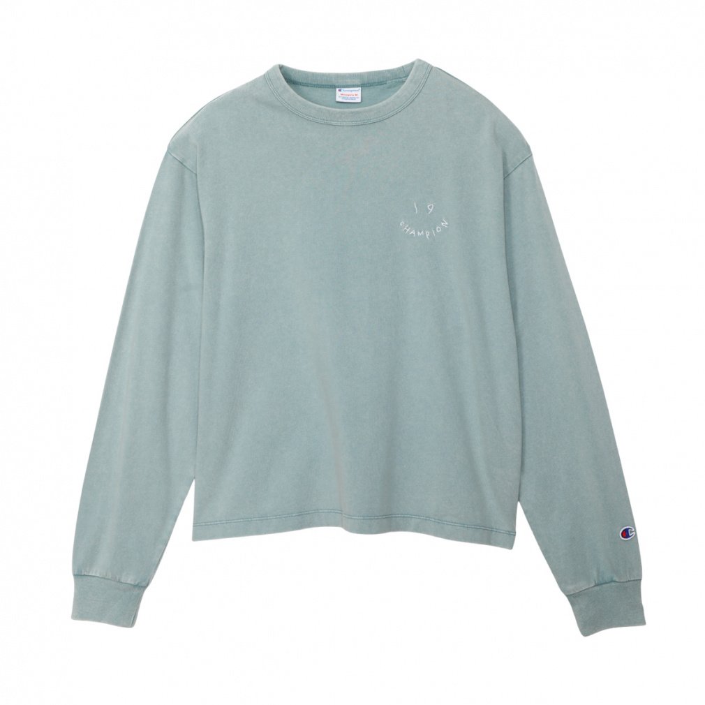`sI fB[X  TVc LONG SLEEVE T-SHIRT CW-C404 X|[cEFA Champion