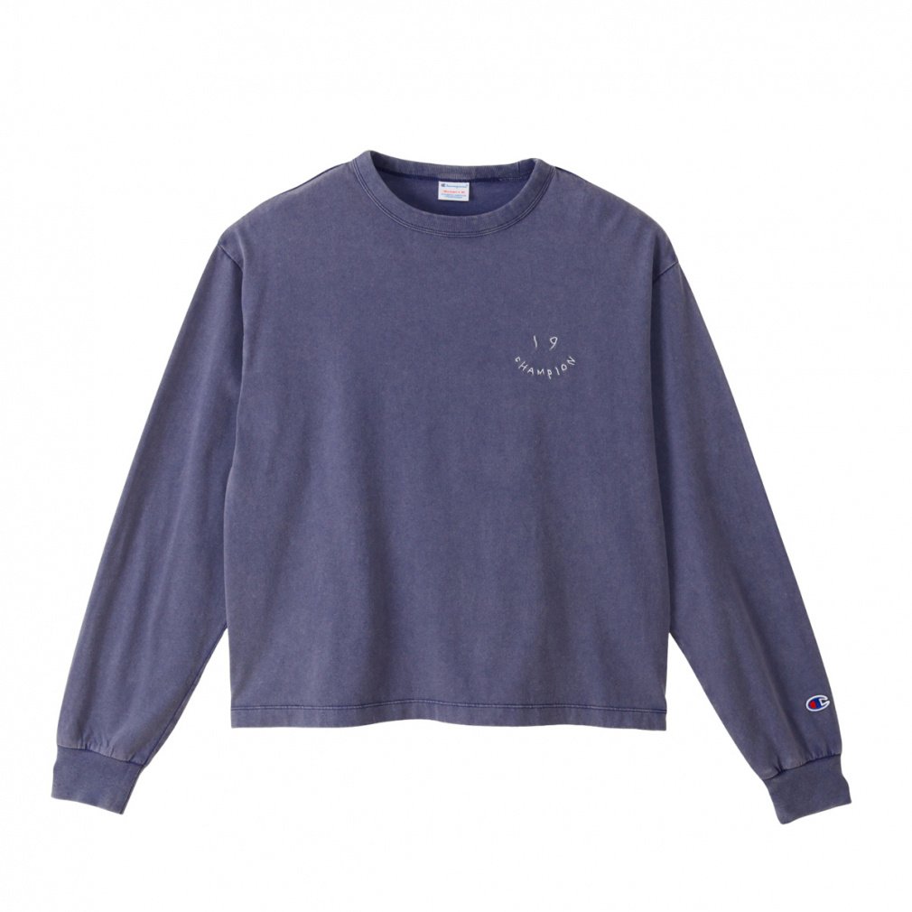 `sI fB[X  TVc LONG SLEEVE T-SHIRT CW-C404 X|[cEFA Champion