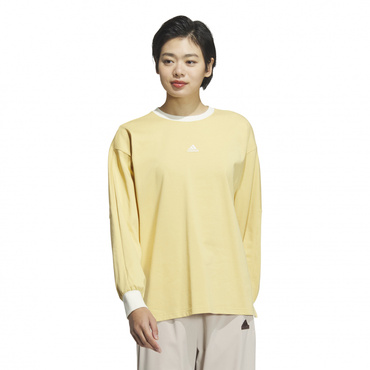 ワーディング ルーズフィット シングルジャージー 長袖Tシャツ