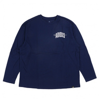 アディダス レディース 長袖 Tシャツ カレッジ グラフィック Tシャツ