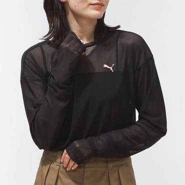 ESS ELEVATED LS シアー Tシャツ