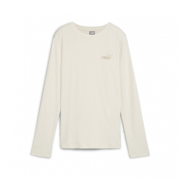 ESS ELEVATED LS リブ Tシャツ