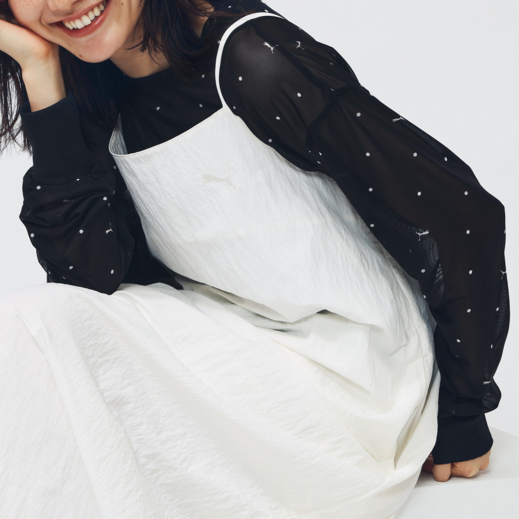 AUTUMN メッシュ LS AOP Tシャツ