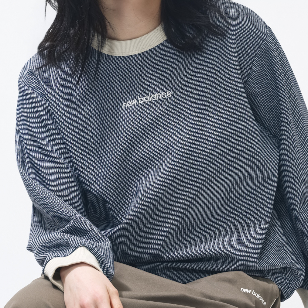 ニューバランス THE CITY レディース ウェア ウーブンスタンドネック