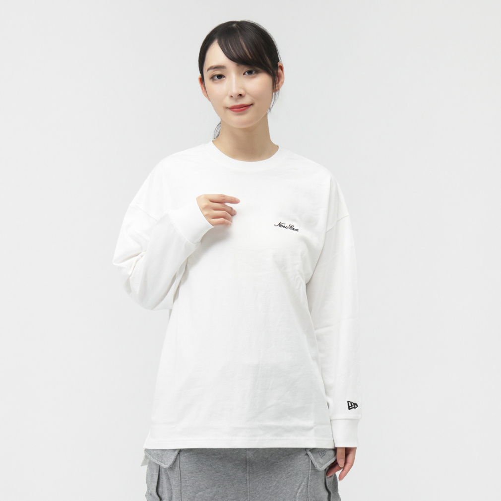 WS LS OVERSIZED COTTON TEE WHI(ホワイト-S)