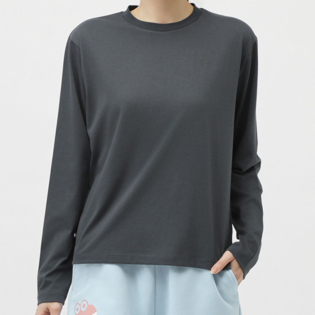 ラビット PT L/S Tシャツ(ダークグレー-S)