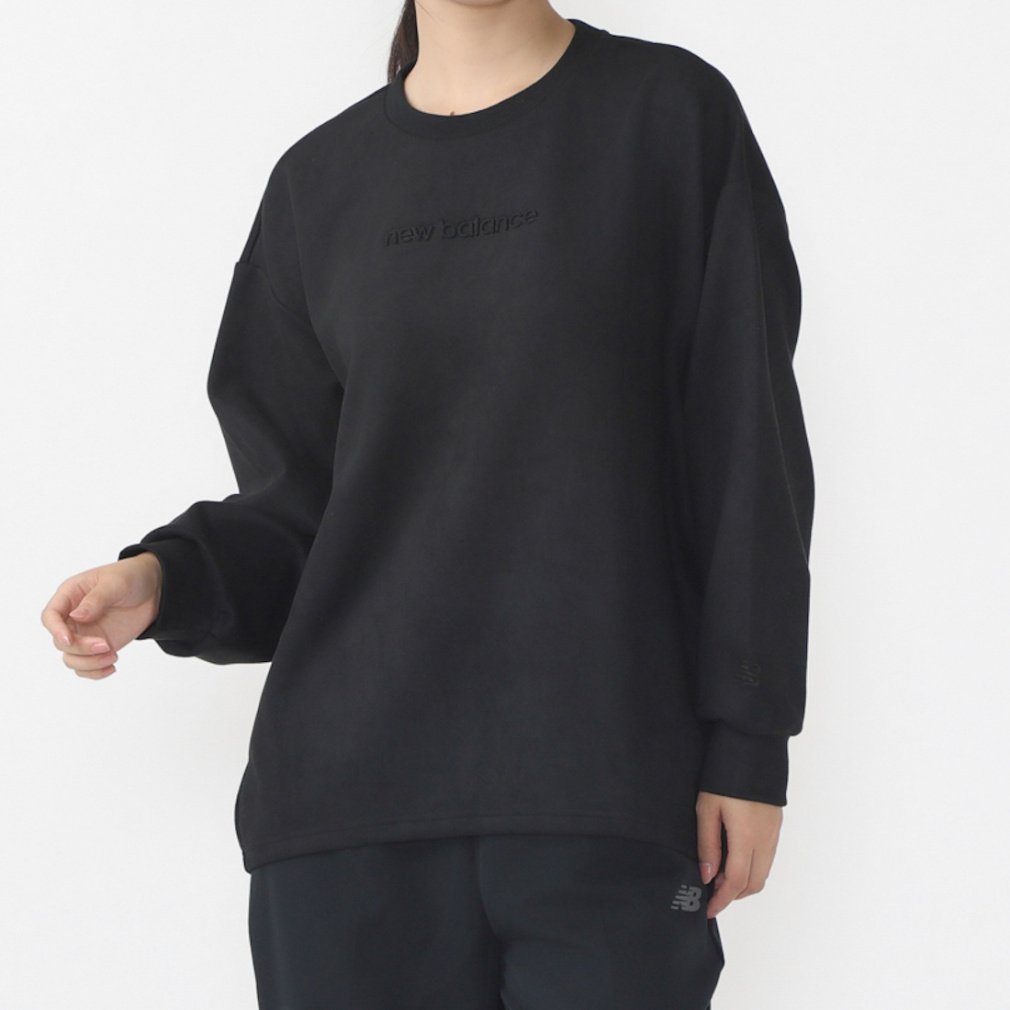 ニューバランス THE CITY レディース 長袖 シャツ ブラッシュドプルオーバー AWT45657 スポーツウェア アルペン・スポーツデポ限定 New Balance