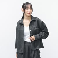 SYNTHETIC DENIM SHIRT L シンセティックデニムシャツ