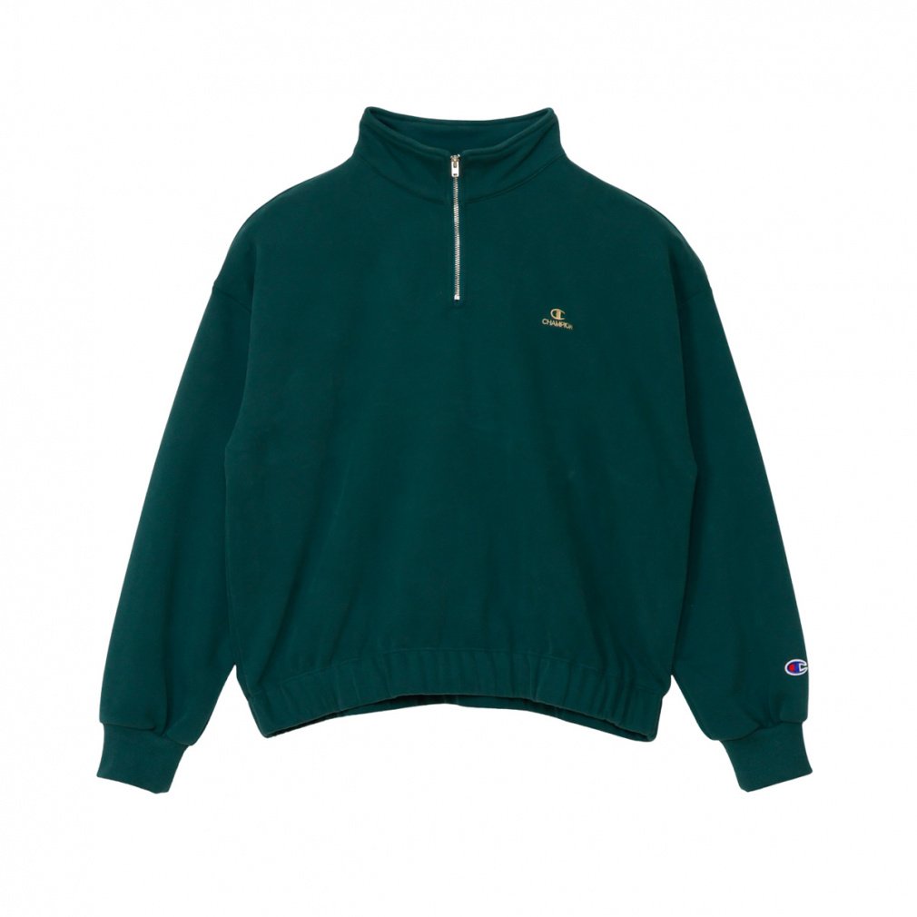 `sI fB[X XEFbg g[i[ HALF ZIP SWEATSHIRT CW-C011 X|[cEFA Champion