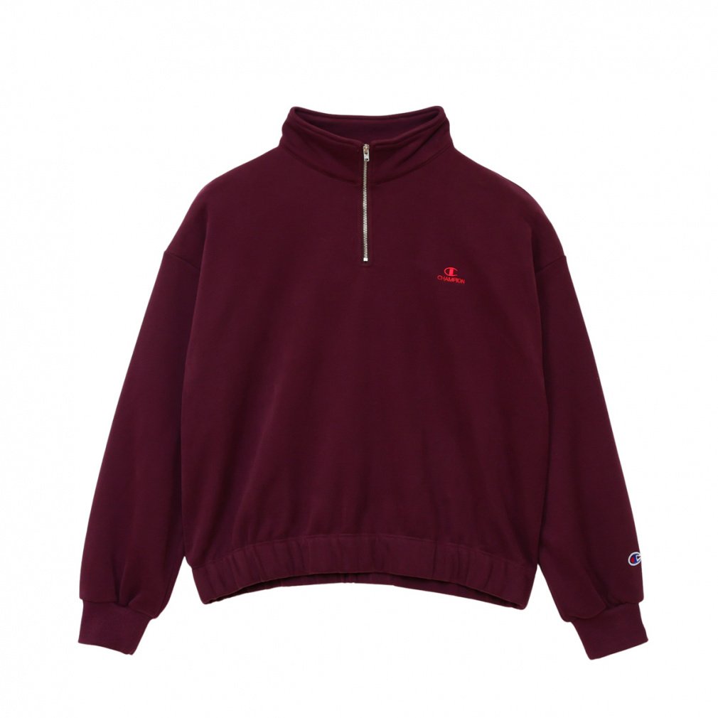 `sI fB[X XEFbg g[i[ HALF ZIP SWEATSHIRT CW-C011 X|[cEFA Champion