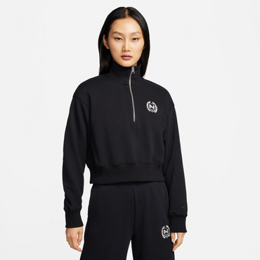 ウィメンズ NSW QZ NCPS フリース L/S クロップ トップ
