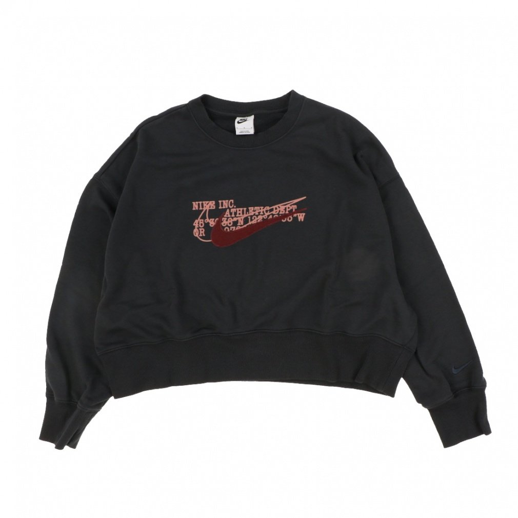 ウィメンズ NSW PHNX FLC FT OOS CRW O(ダークグレー-S)