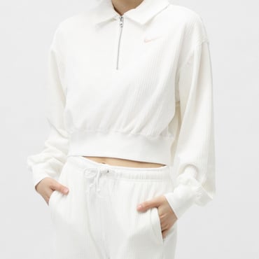 ウィメンズ NSW VLR MOD CROP QZ XWAPL/S トップ