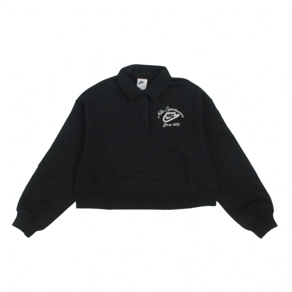 ウィメンズ NSW PHNX FLC COLLARED PO(ブラック-S)