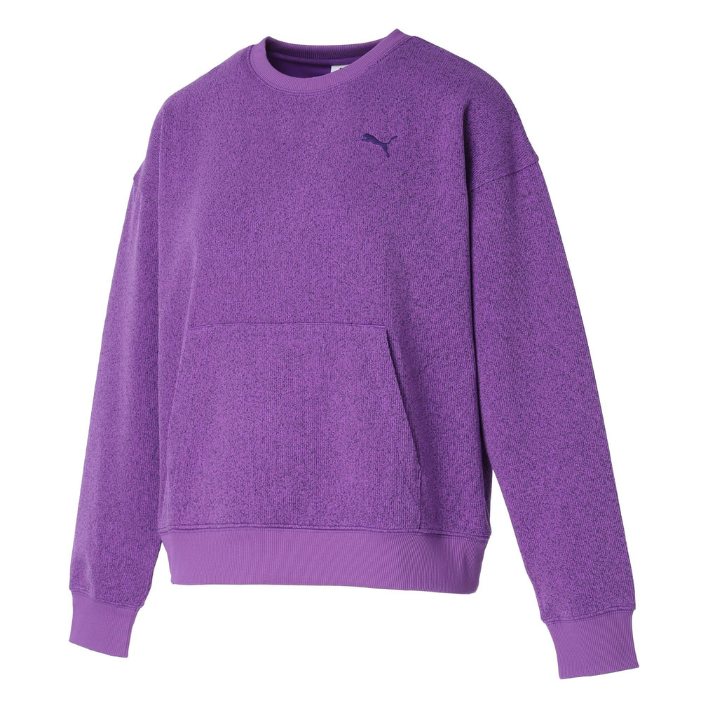 KNIT CREW(パープル-S)